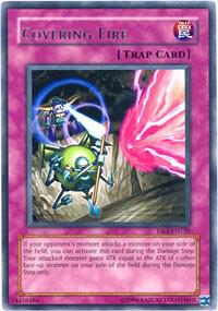 Covering Fire DR3-EN120 card from Dark Revelation Volume 3