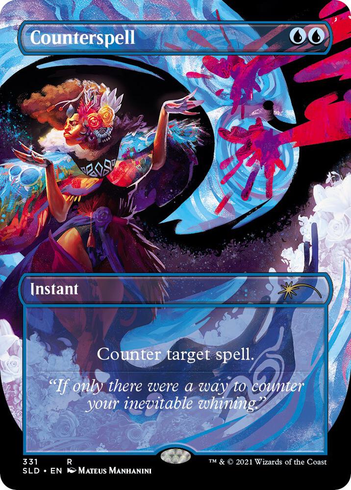 Counterspell 331 card from Secret Lair Drop Series