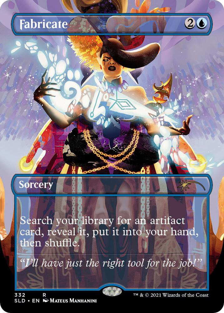 Fabricate 332 card from Secret Lair Drop Series