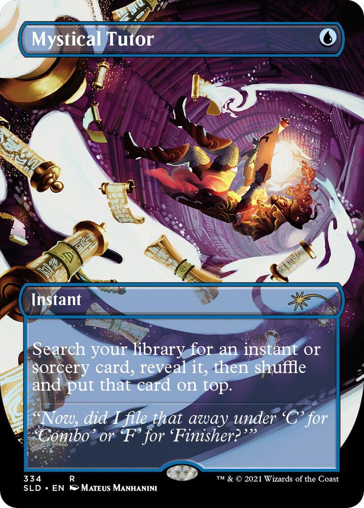 Mystical Tutor 334 card from Secret Lair Drop Series