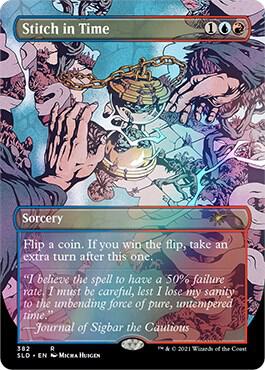 Stitch in Time 382 card from Secret Lair Drop Series
