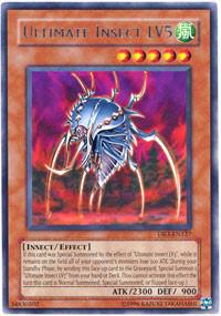Ultimate Insect LV5 DR3-EN127 card from Dark Revelation Volume 3