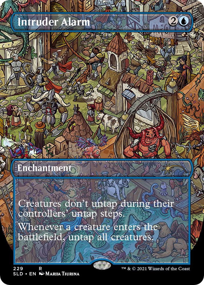 Intruder Alarm 229 card from Secret Lair Drop Series