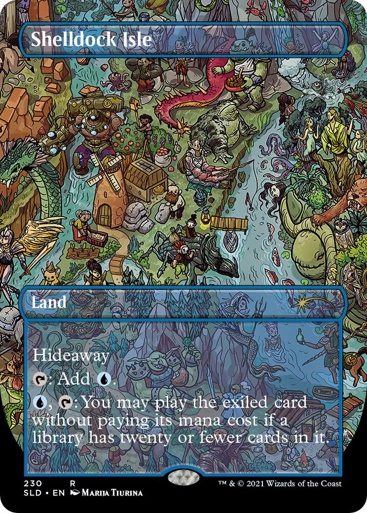 Shelldock Isle 230 card from Secret Lair Drop Series