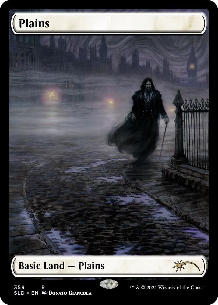 Plains (The Dracula Lands) 359 card from Secret Lair Drop Series
