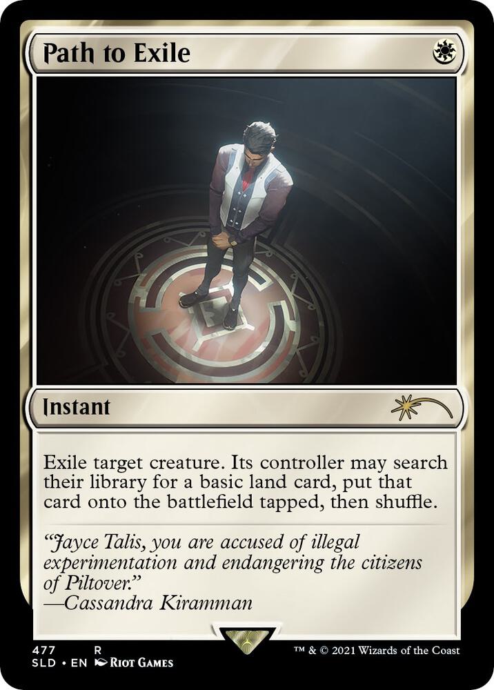 Path to Exile 477 card from Secret Lair Drop Series