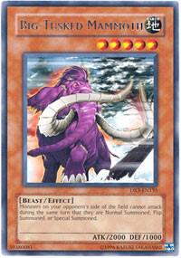 Big-Tusked Mammoth DR3-EN135 card from Dark Revelation Volume 3