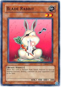 Blade Rabbit DR3-EN138 card from Dark Revelation Volume 3