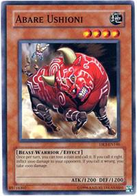 Abare Ushioni DR3-EN146 card from Dark Revelation Volume 3