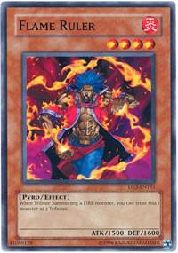 Flame Ruler DR3-EN151 card from Dark Revelation Volume 3