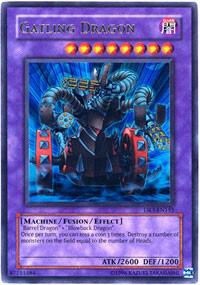 Gatling Dragon DR3-EN155 card from Dark Revelation Volume 3