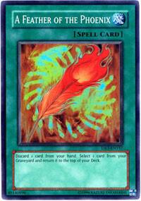 A Feather of the Phoenix DR3-EN157 card from Dark Revelation Volume 3