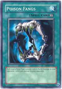 Poison Fangs DR3-EN158 card from Dark Revelation Volume 3