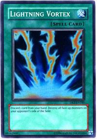 Lightning Vortex DR3-EN160 card from Dark Revelation Volume 3