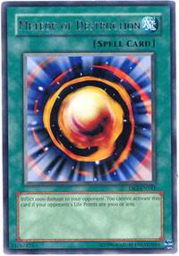 Meteor of Destruction DR3-EN161 card from Dark Revelation Volume 3