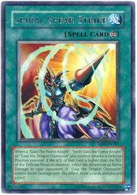 Spiral Spear Strike DR3-EN163 card from Dark Revelation Volume 3