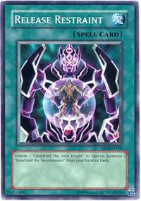 Release Restraint DR3-EN164 card from Dark Revelation Volume 3