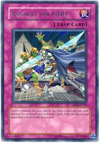 Assault on GHQ DR3-EN176 card from Dark Revelation Volume 3