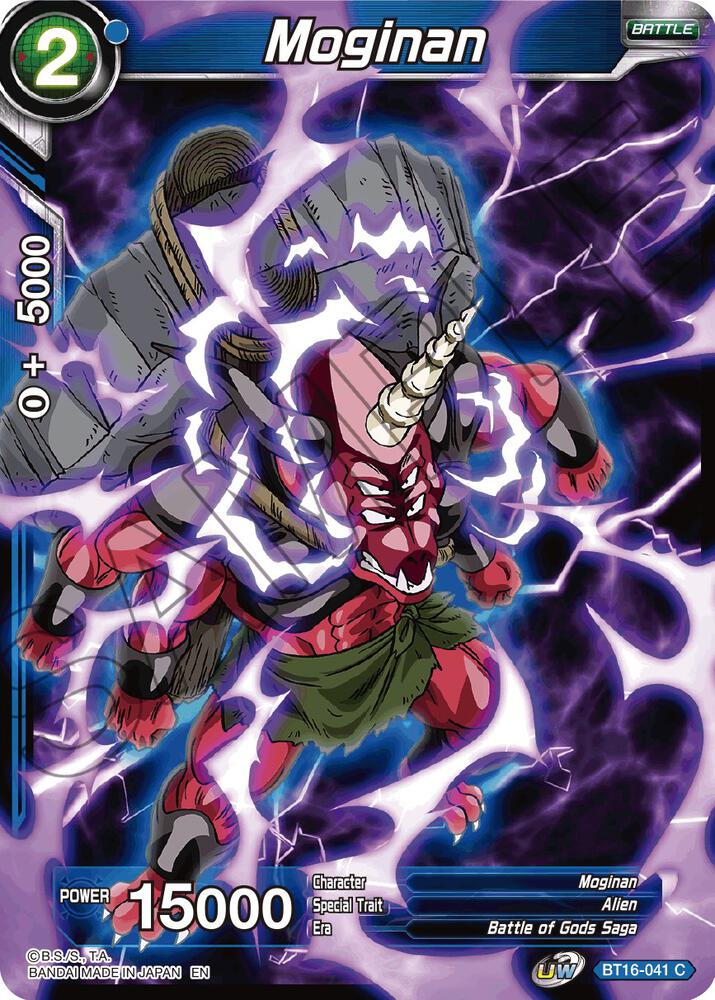 Moginan BT16-041 card from Realm of the Gods