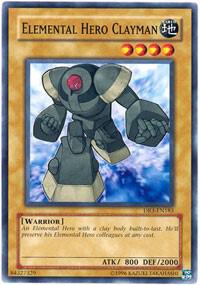 Elemental Hero Clayman DR3-EN183 card from Dark Revelation Volume 3