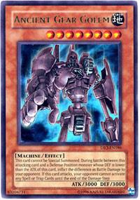 Ancient Gear Golem DR3-EN186 card from Dark Revelation Volume 3