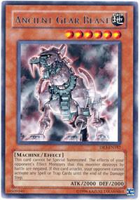 Ancient Gear Beast DR3-EN187 card from Dark Revelation Volume 3