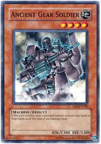 Ancient Gear Soldier DR3-EN188 card from Dark Revelation Volume 3
