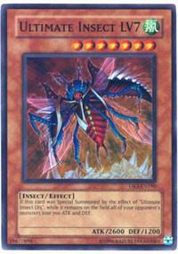 Ultimate Insect LV7 DR3-EN190 card from Dark Revelation Volume 3