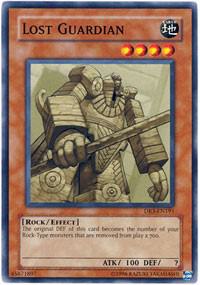 Lost Guardian DR3-EN191 card from Dark Revelation Volume 3