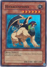 Hieracosphinx DR3-EN192 card from Dark Revelation Volume 3