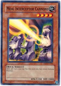 Moai Interceptor Cannons DR3-EN194 card from Dark Revelation Volume 3