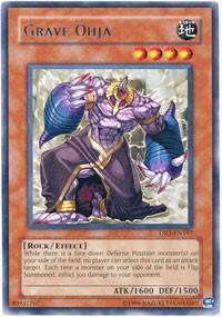 Grave Ohja DR3-EN197 card from Dark Revelation Volume 3