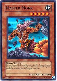 Master Monk DR3-EN200 card from Dark Revelation Volume 3