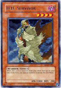 D.D. Survivor DR3-EN203 card from Dark Revelation Volume 3