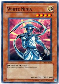 White Ninja DR3-EN205 card from Dark Revelation Volume 3