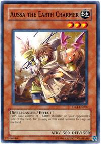 Aussa the Earth Charmer DR3-EN206 card from Dark Revelation Volume 3