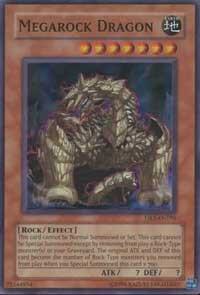 Megarock Dragon DR3-EN195 card from Dark Revelation Volume 3