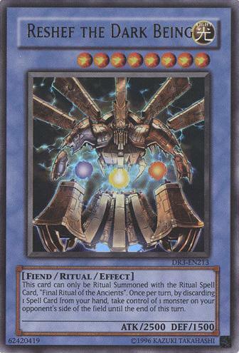 Reshef the Dark Being DR3-EN213 card from Dark Revelation Volume 3