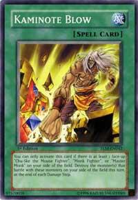 Kaminote Blow DR3-EN222 card from Dark Revelation Volume 3