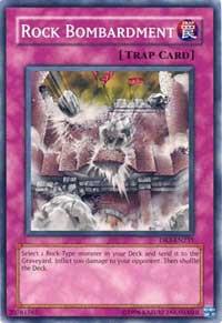 Rock Bombardment DR3-EN235 card from Dark Revelation Volume 3