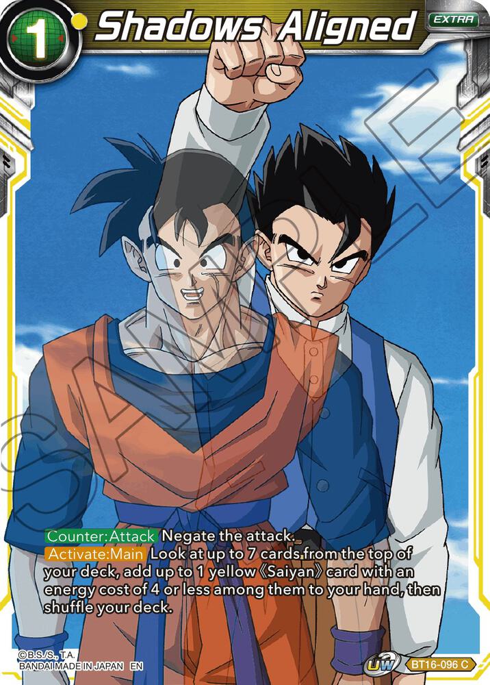 Shadows Aligned BT16-096 card from Realm of the Gods