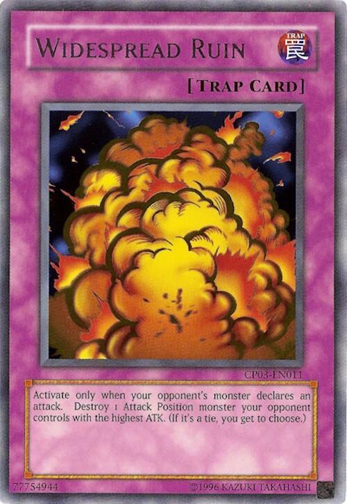 Widespread Ruin CP03-EN011 card from Champion Pack 3