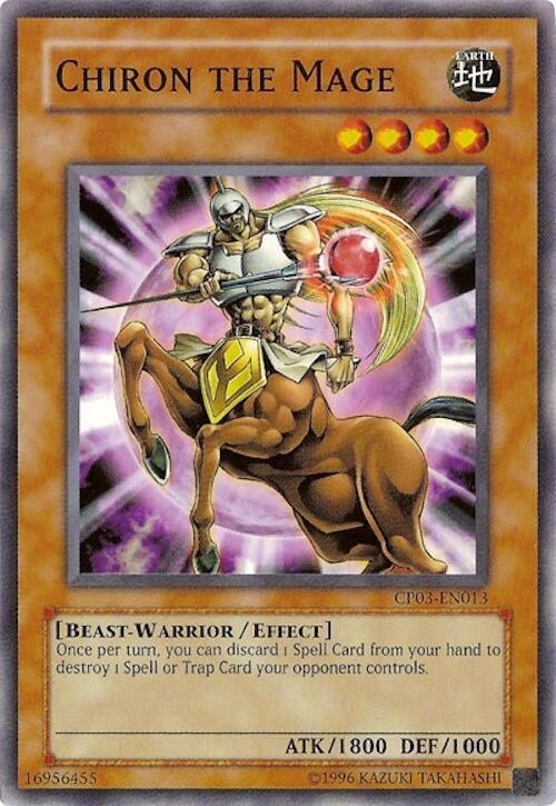 Chiron the Mage CP03-EN013 card from Champion Pack 3