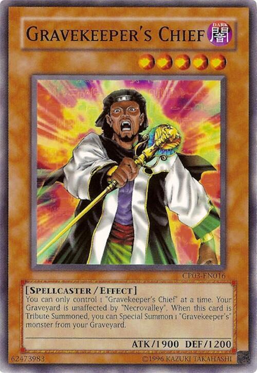 Gravekeeper's Chief CP03-EN016 card from Champion Pack 3