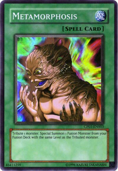Metamorphosis CP01-EN003 card from Champion Pack 1