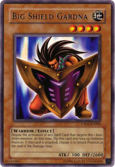 Big Shield Gardna CP01-EN006 card from Champion Pack 1