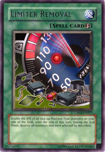 Limiter Removal CP01-EN007 card from Champion Pack 1