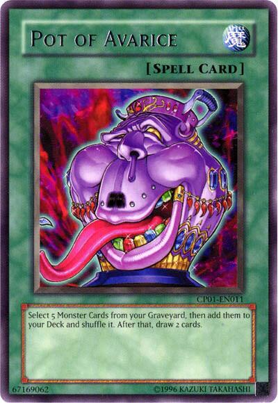 Pot of Avarice CP01-EN011 card from Champion Pack 1