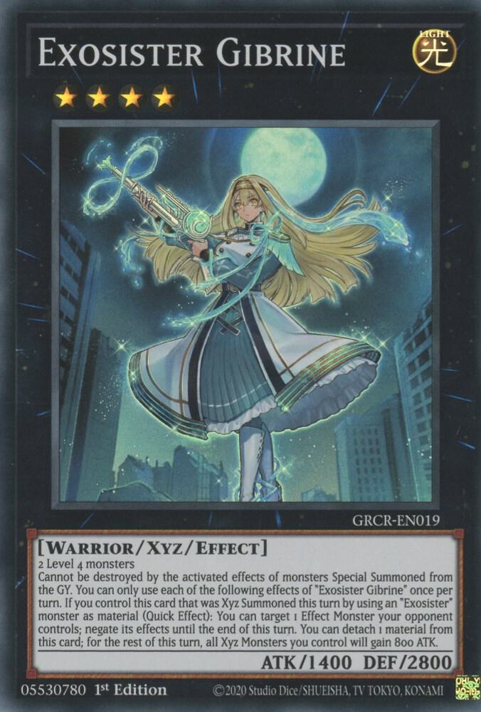 Exosister Gibrine GRCR-EN019 card from The Grand Creators