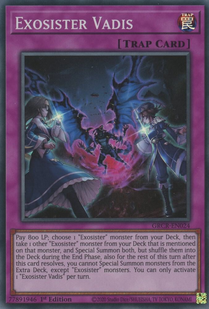 Exosister Vadis GRCR-EN024 card from The Grand Creators